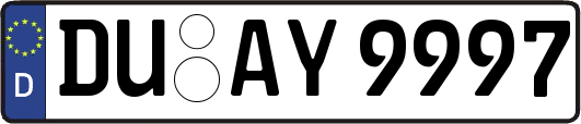 DU-AY9997
