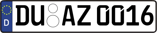 DU-AZ0016