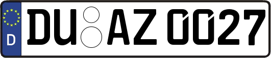 DU-AZ0027