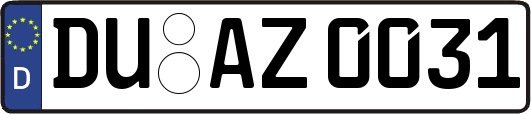 DU-AZ0031