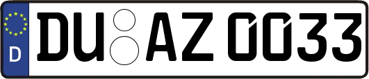 DU-AZ0033