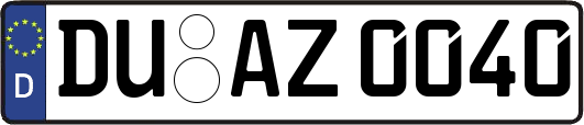 DU-AZ0040