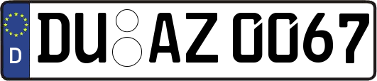 DU-AZ0067