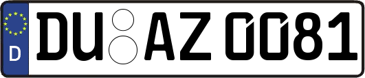 DU-AZ0081