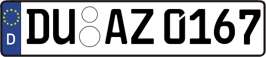 DU-AZ0167
