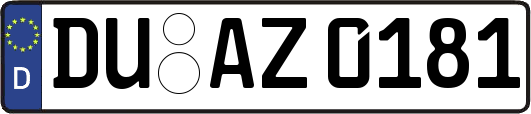 DU-AZ0181