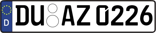 DU-AZ0226