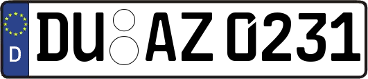 DU-AZ0231