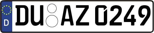 DU-AZ0249