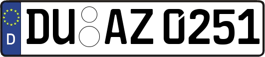 DU-AZ0251