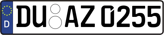 DU-AZ0255