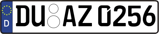 DU-AZ0256