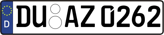 DU-AZ0262