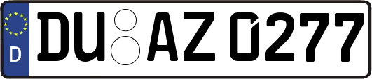 DU-AZ0277