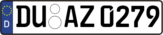 DU-AZ0279