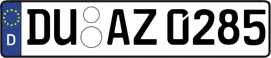 DU-AZ0285