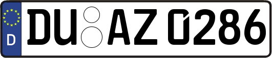DU-AZ0286
