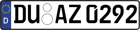 DU-AZ0292