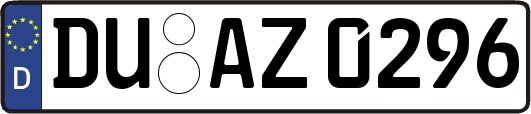DU-AZ0296