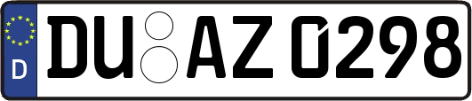 DU-AZ0298