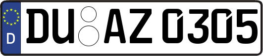 DU-AZ0305