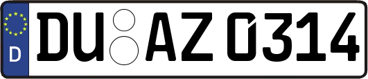 DU-AZ0314