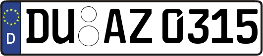 DU-AZ0315
