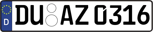 DU-AZ0316