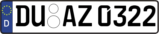 DU-AZ0322