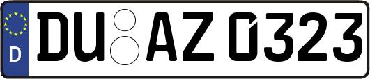 DU-AZ0323