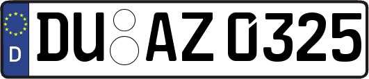 DU-AZ0325