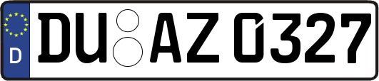 DU-AZ0327