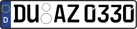 DU-AZ0330