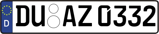DU-AZ0332