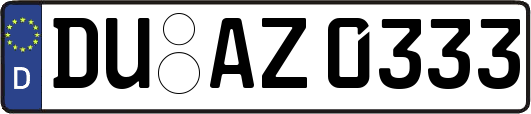 DU-AZ0333