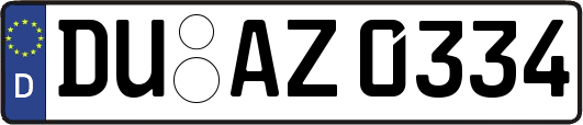 DU-AZ0334