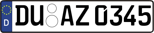 DU-AZ0345