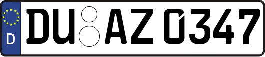 DU-AZ0347