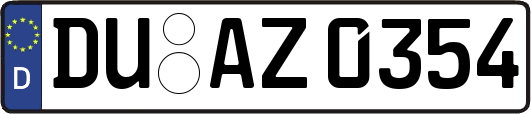 DU-AZ0354