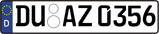 DU-AZ0356