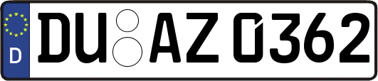 DU-AZ0362