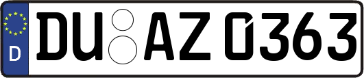 DU-AZ0363