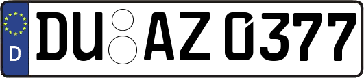 DU-AZ0377