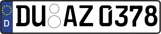 DU-AZ0378