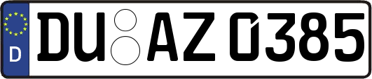 DU-AZ0385