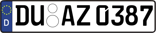 DU-AZ0387