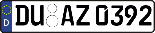 DU-AZ0392