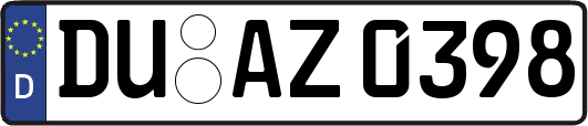DU-AZ0398