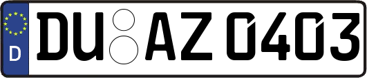 DU-AZ0403
