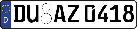 DU-AZ0418